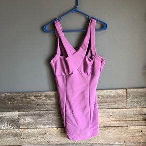 Strappy fitted dress